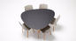 Preview: Andersen Furniture Tisch T8 weisspigm. matt lack